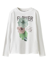 Bright White Top fra Name it - 13250386
