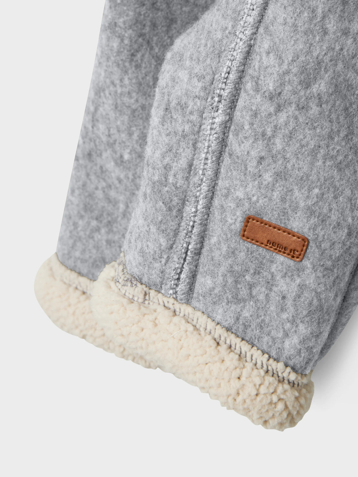 Light Grey Melange Overtøjs dragt fra Name it - 13250777