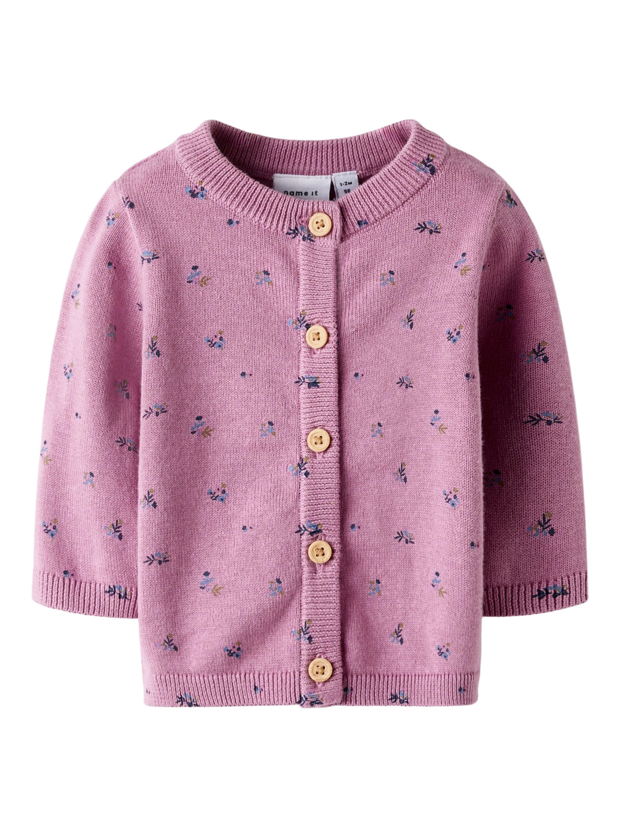 Mauve Orchid Cardigan,Striktrøje fra Name it - 13251047