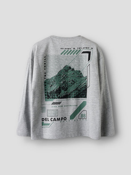 Grey Melange Bluser fra Name it - 13251327