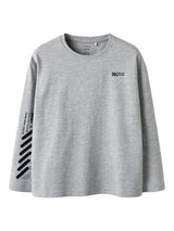 Grey Melange Bluser fra Name it - 13251327