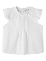 Bright White Top fra Name it - 13251454