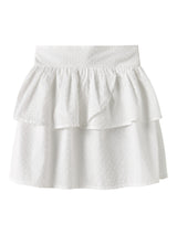 Bright White Nederdel fra Name it - 13251456