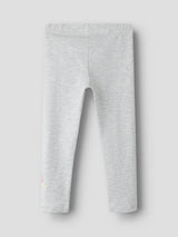 Light Grey Melange Leggings fra Name it - 13251484