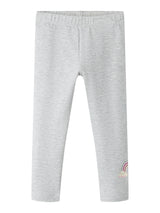 Light Grey Melange Leggings fra Name it - 13251484