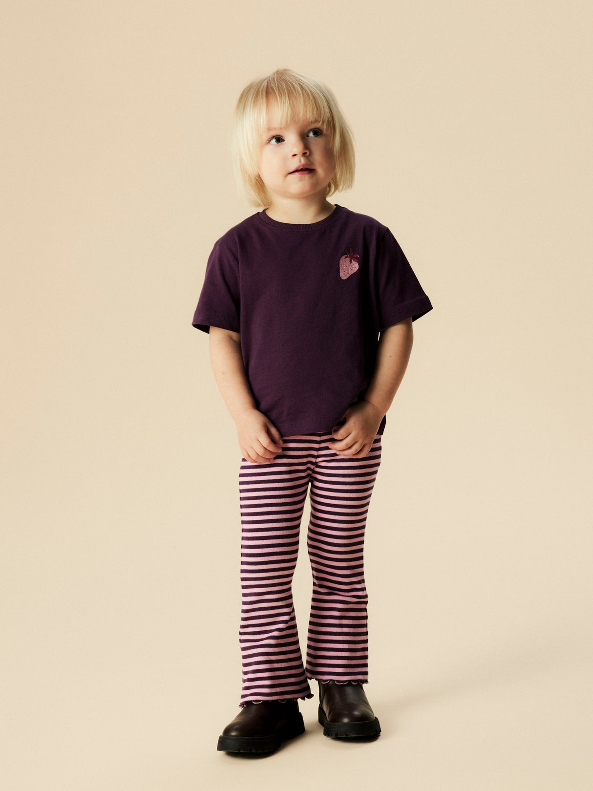 Blackberry Wine Leggings fra Name it - 13251487