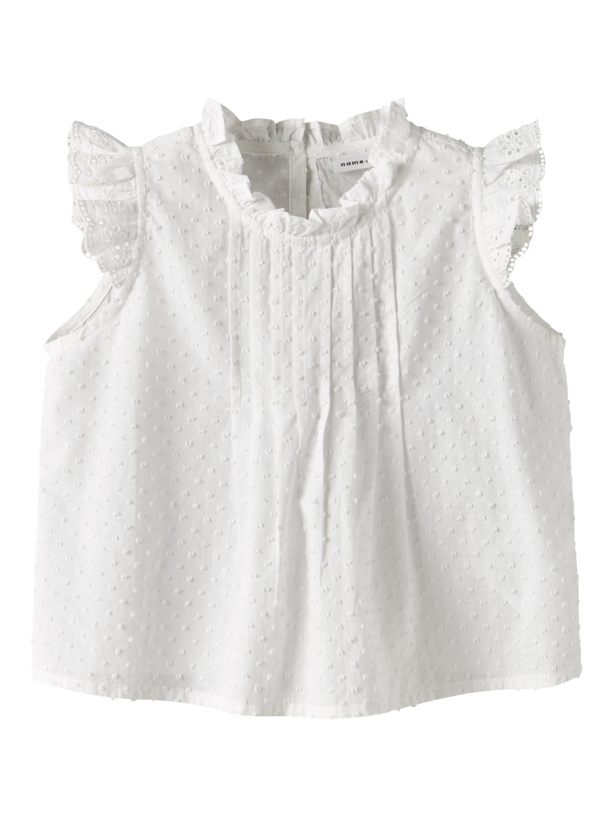 Bright White Top fra Name it - 13251515