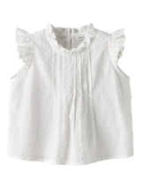 Bright White Top fra Name it - 13251515