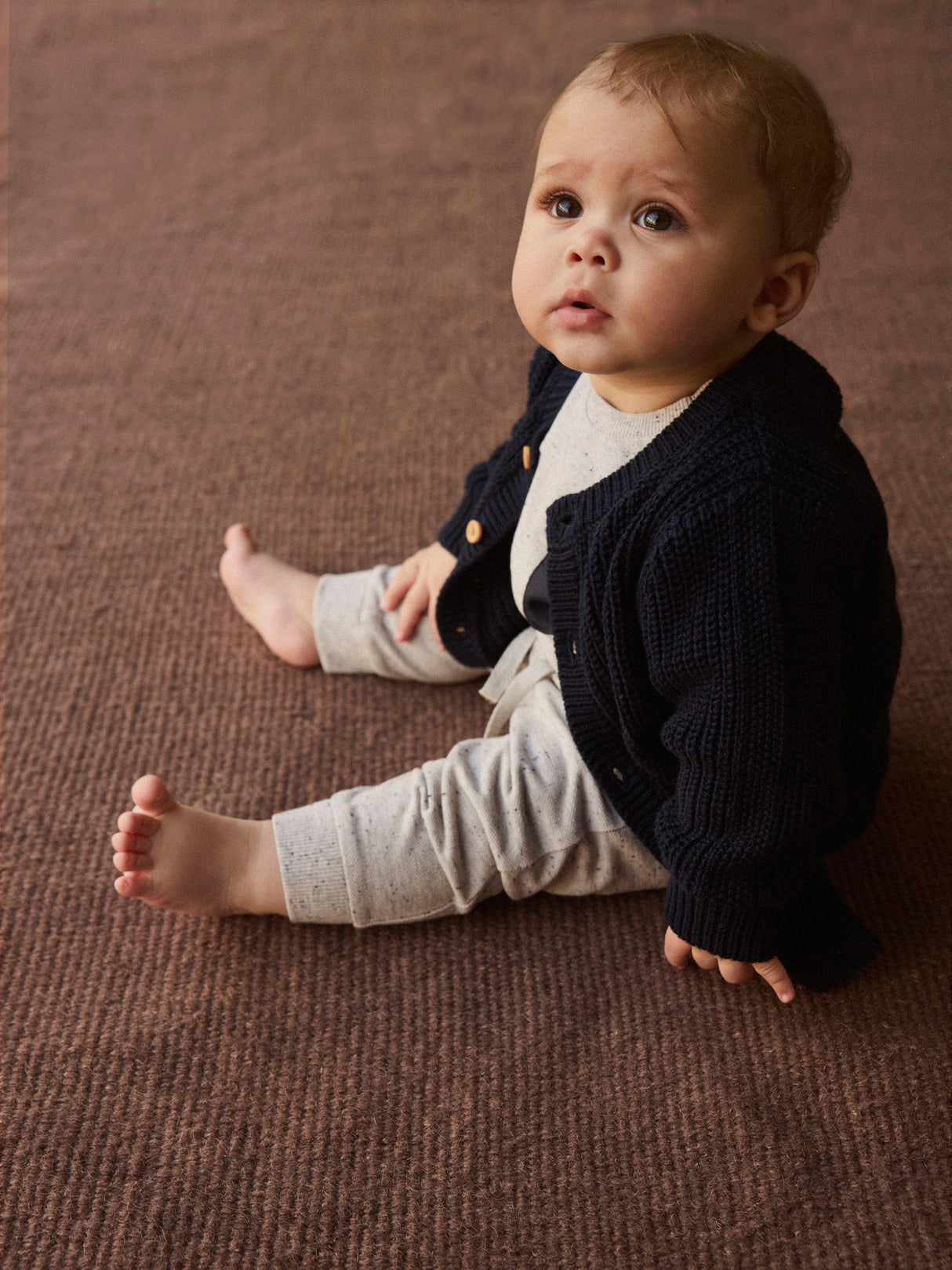 Light Grey Melange Bukser fra Name it - 13251664