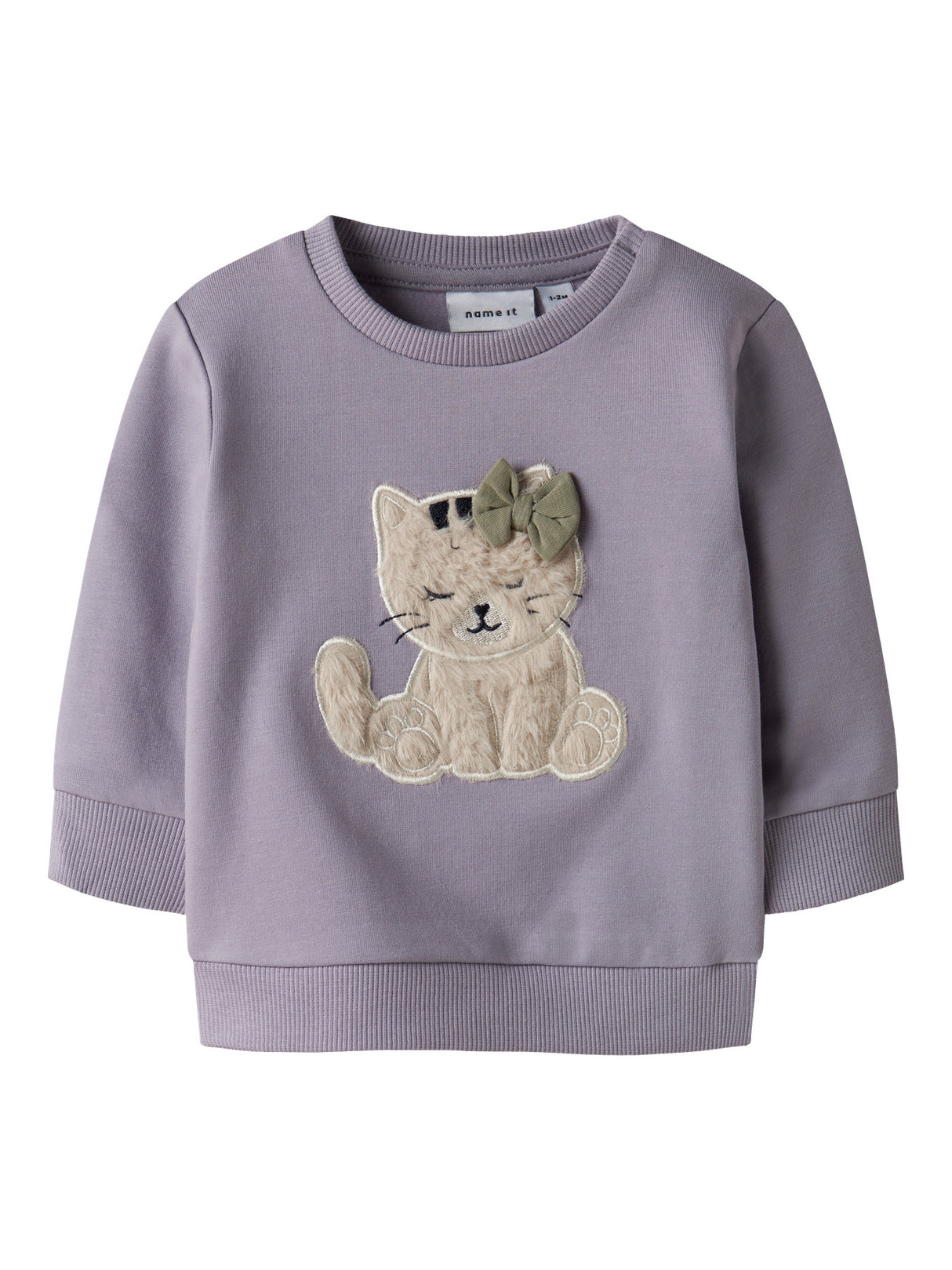 Lilla Lavender Gray Sweatshirt fra Name it - 13251690