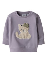 Lilla Lavender Gray Sweatshirt fra Name it - 13251690