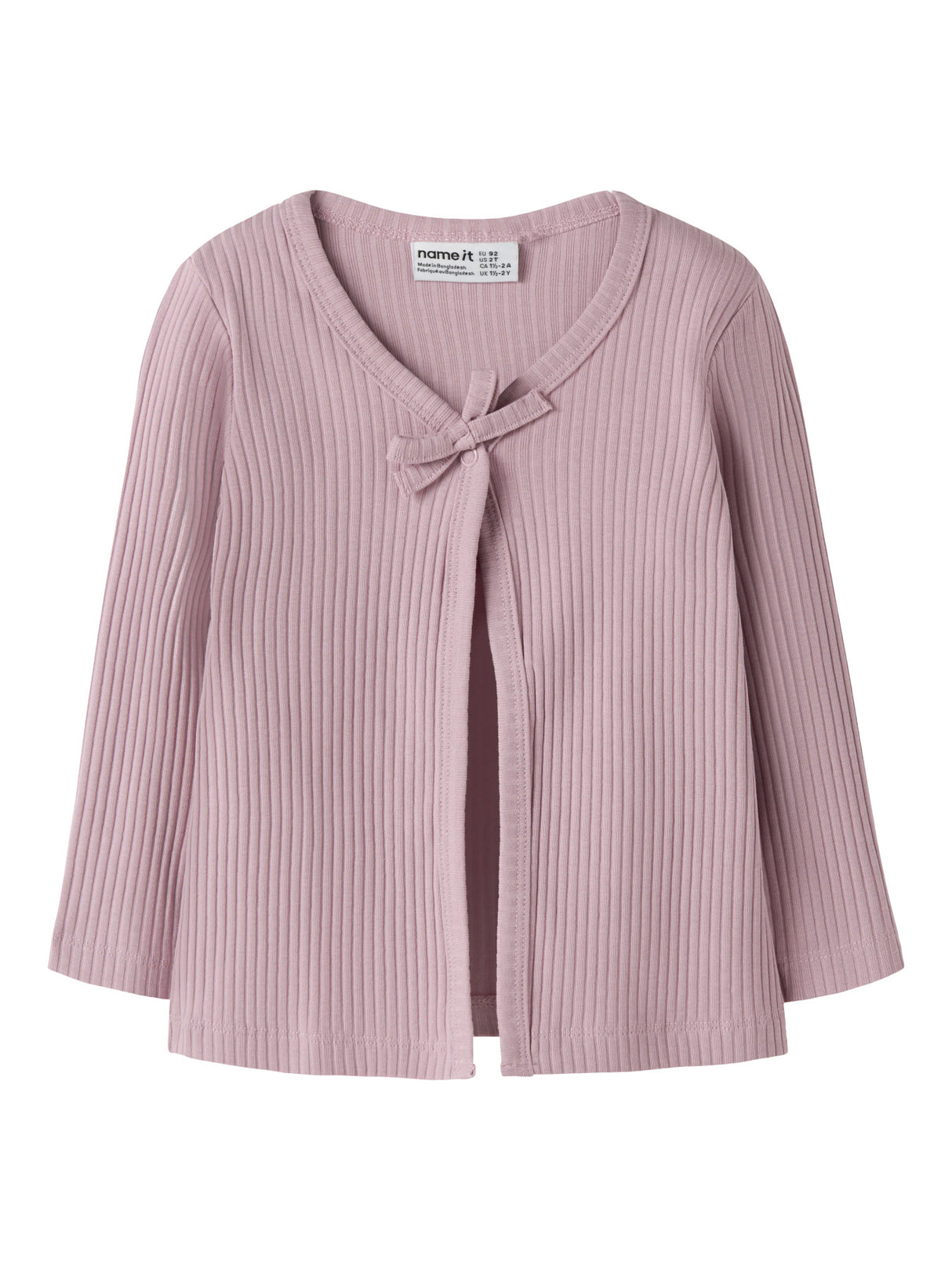 Rosa Dawn Pink Cardigan fra Name it - 13251819