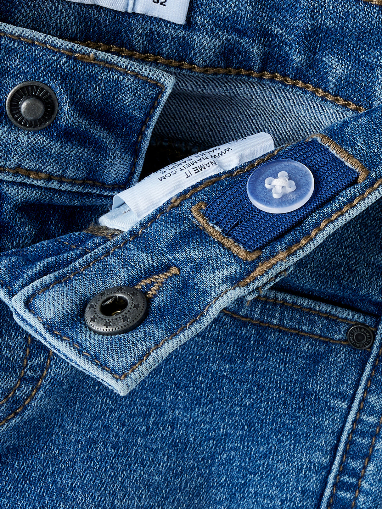 Medium Blue Denim Bukser fra Name it - 13251838