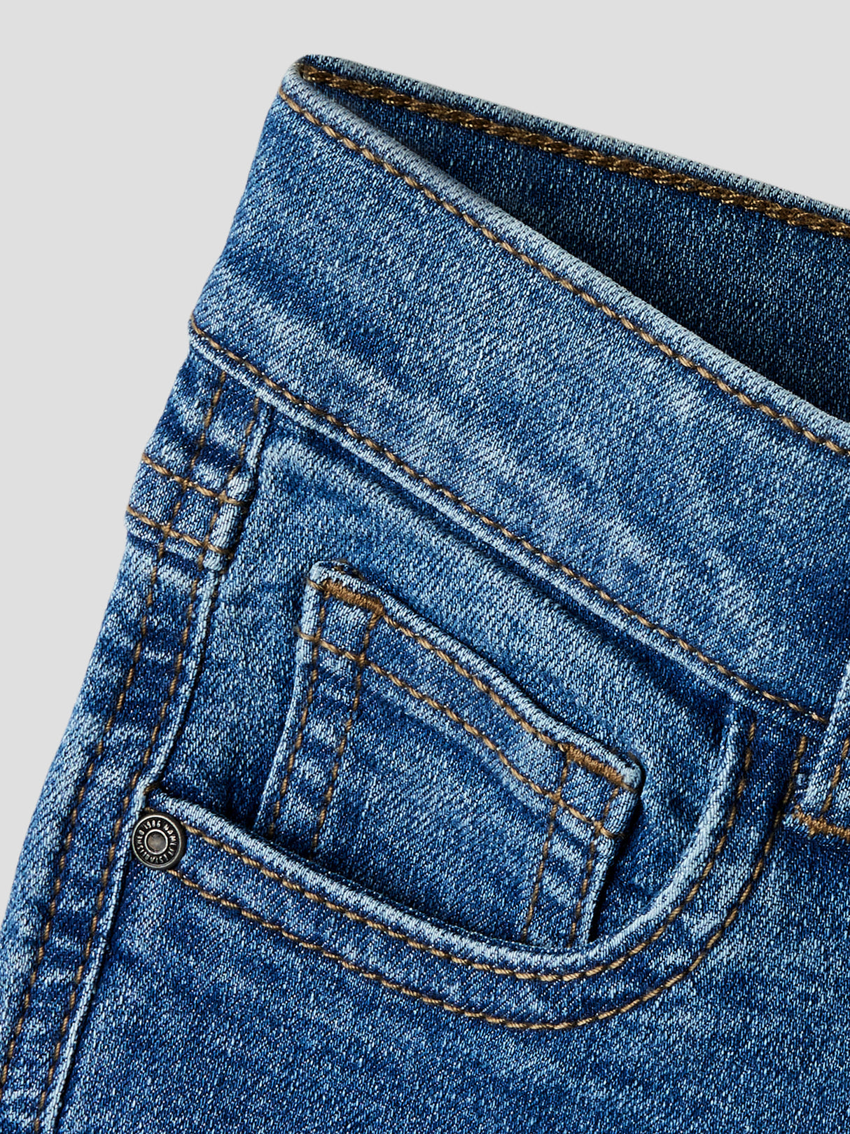 Medium Blue Denim Bukser fra Name it - 13251839