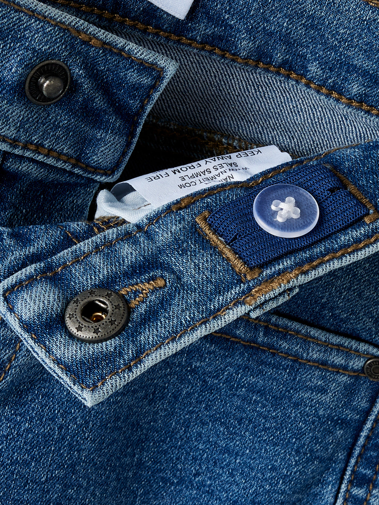 Medium Blue Denim Bukser fra Name it - 13251839