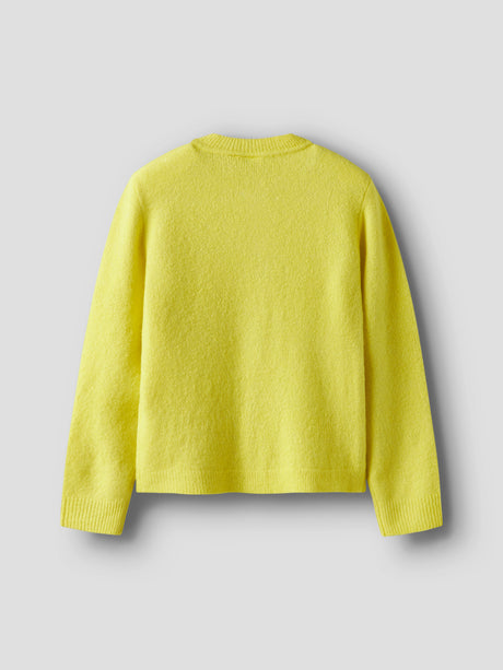 Yellow Plum Cardigan,Striktrøje fra Name it - 13251865