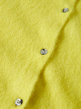 Yellow Plum Cardigan,Striktrøje fra Name it - 13251865