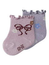 Lavender Gray Dawn Pink Strømper fra Name it - 13251914