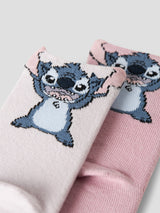 Lavender Gray 2P LAVNEDER GRAY + DAWN PINK Strømper fra Name it - 13252069