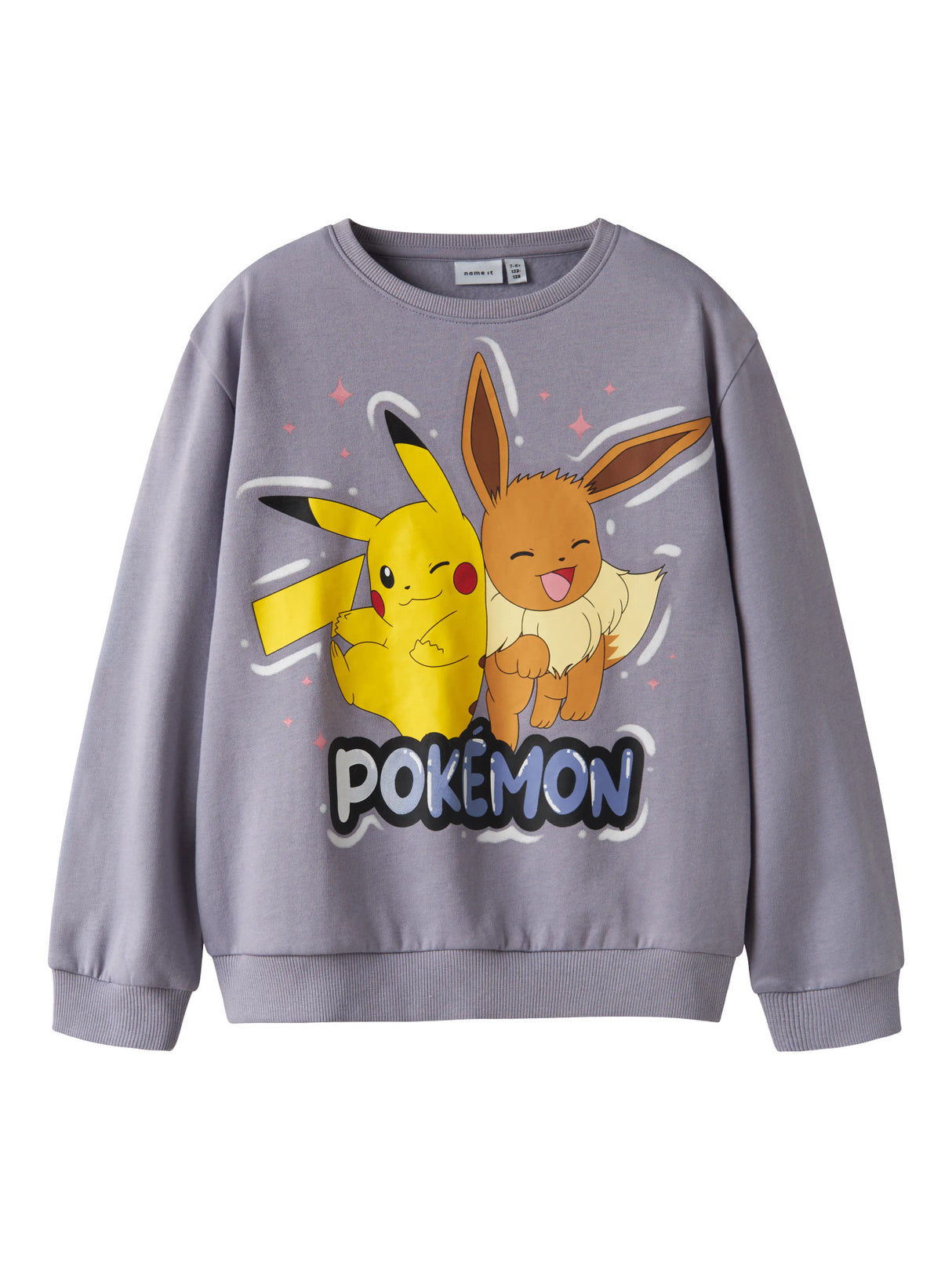 Lavender Gray Sweatshirt Pokemon fra Name it - 13252121