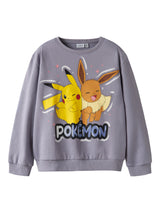 Lavender Gray Sweatshirt Pokemon fra Name it - 13252121