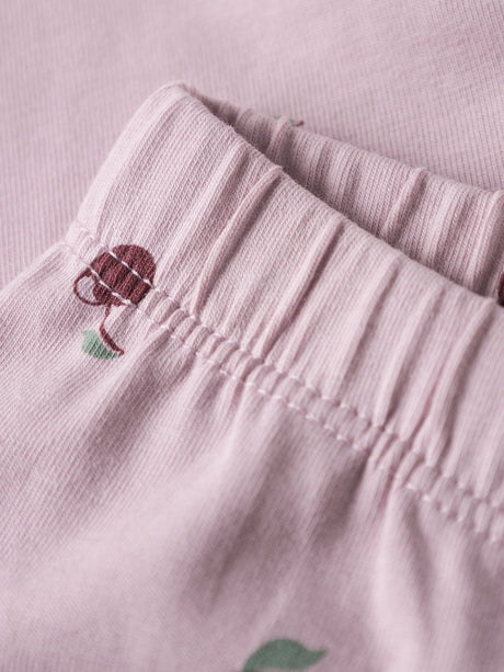 Dawn Pink Cherry Leggings fra Name it - 13252211