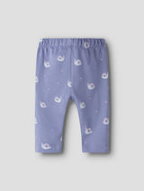 Lavender Violet Snail Leggings fra Name it - 13252211