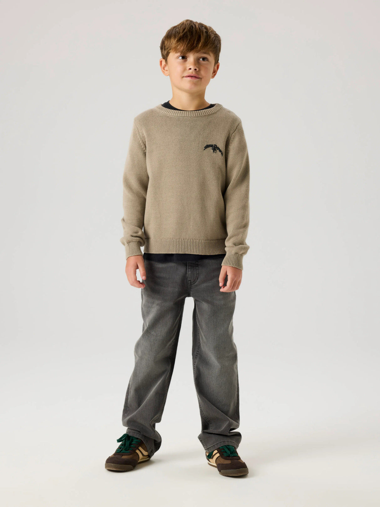 Vintage Khaki Striktrøje fra Name it - 13252413