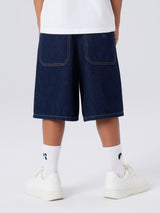 Name it Dark Blue Denim UNWASHED Shorts - 13252421