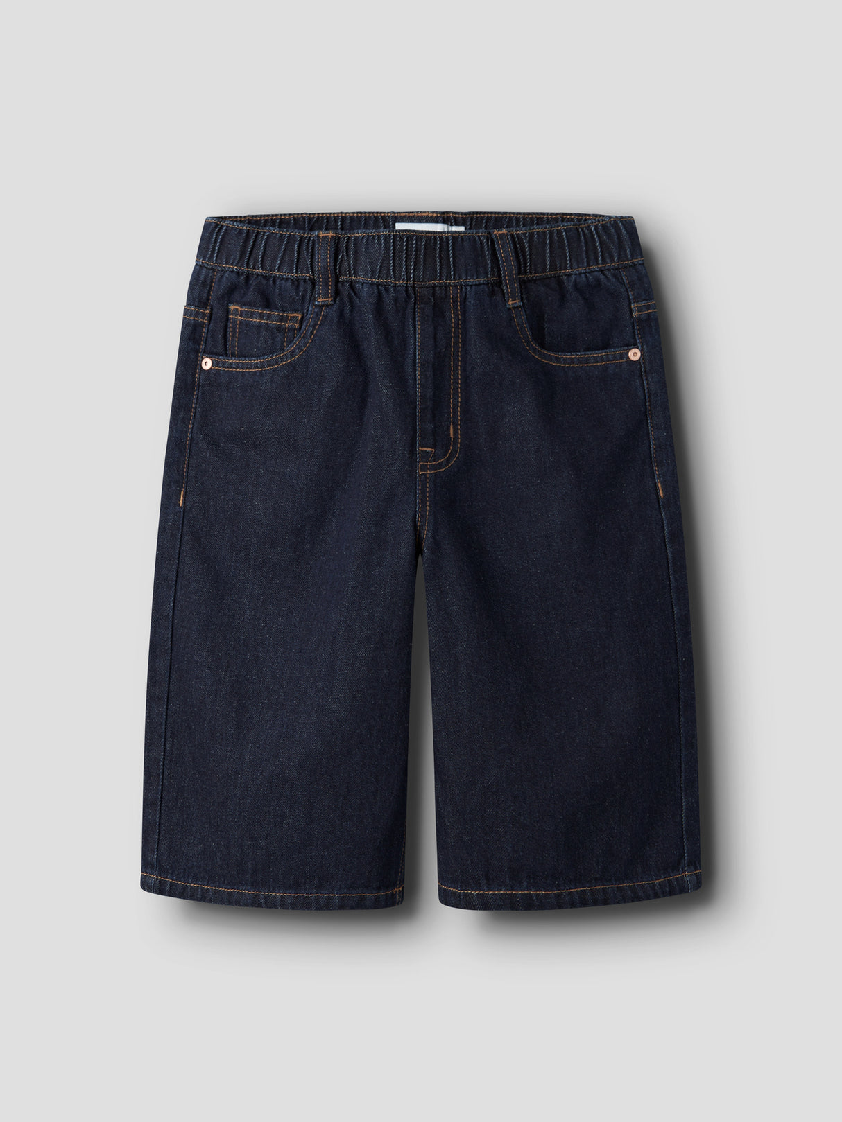 Name it Dark Blue Denim UNWASHED Shorts - 13252421