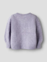 Lavender Gray Cardigan,Striktrøje fra Name it - 13252430