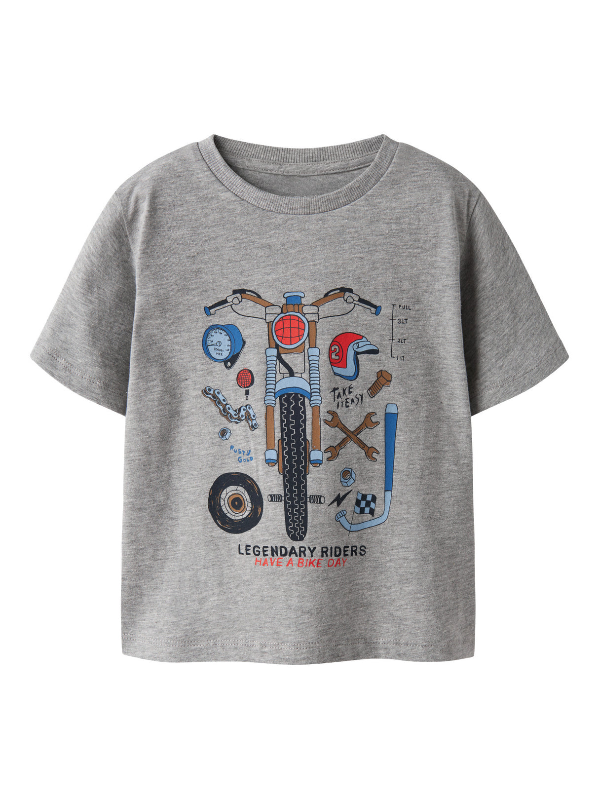 Grey Melange Bluser fra Name it - 13252537