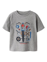 Grey Melange Bluser fra Name it - 13252537