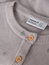 Lilac Marble Cardigan,Striktrøje fra Name it - 13252577