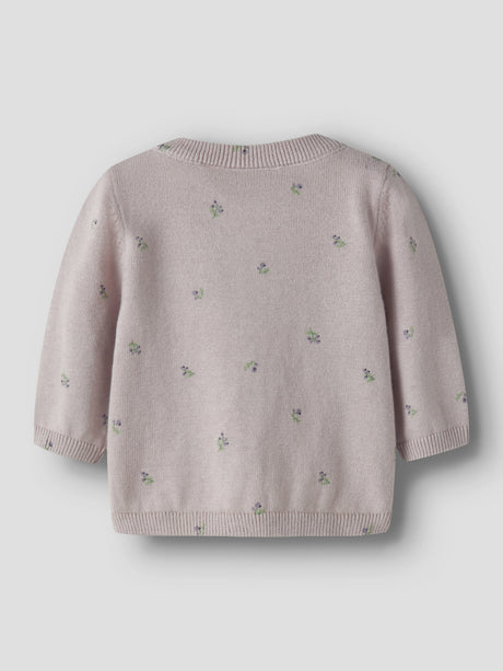 Lilac Marble Cardigan,Striktrøje fra Name it - 13252587