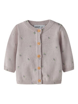 Lilac Marble Cardigan,Striktrøje fra Name it - 13252587