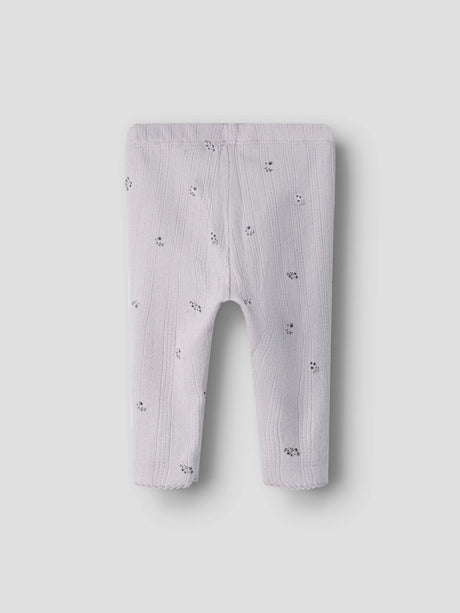 Lilla Lilac Marble Leggings fra Name it - 13252666
