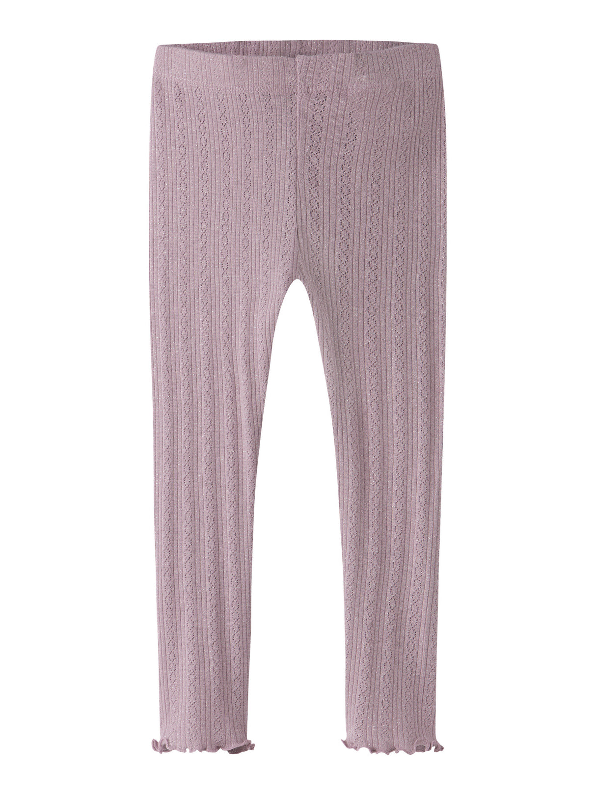 Dawn Pink Melange Leggings fra Name it - 13252759