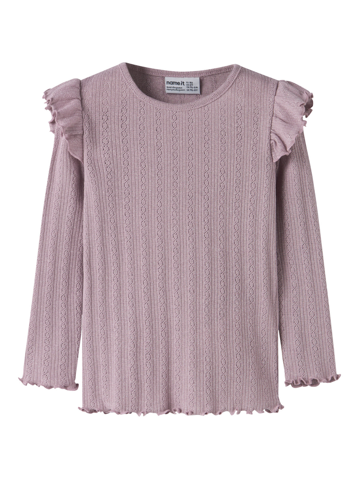 Lyserød Bluser fra Name it - 13252760