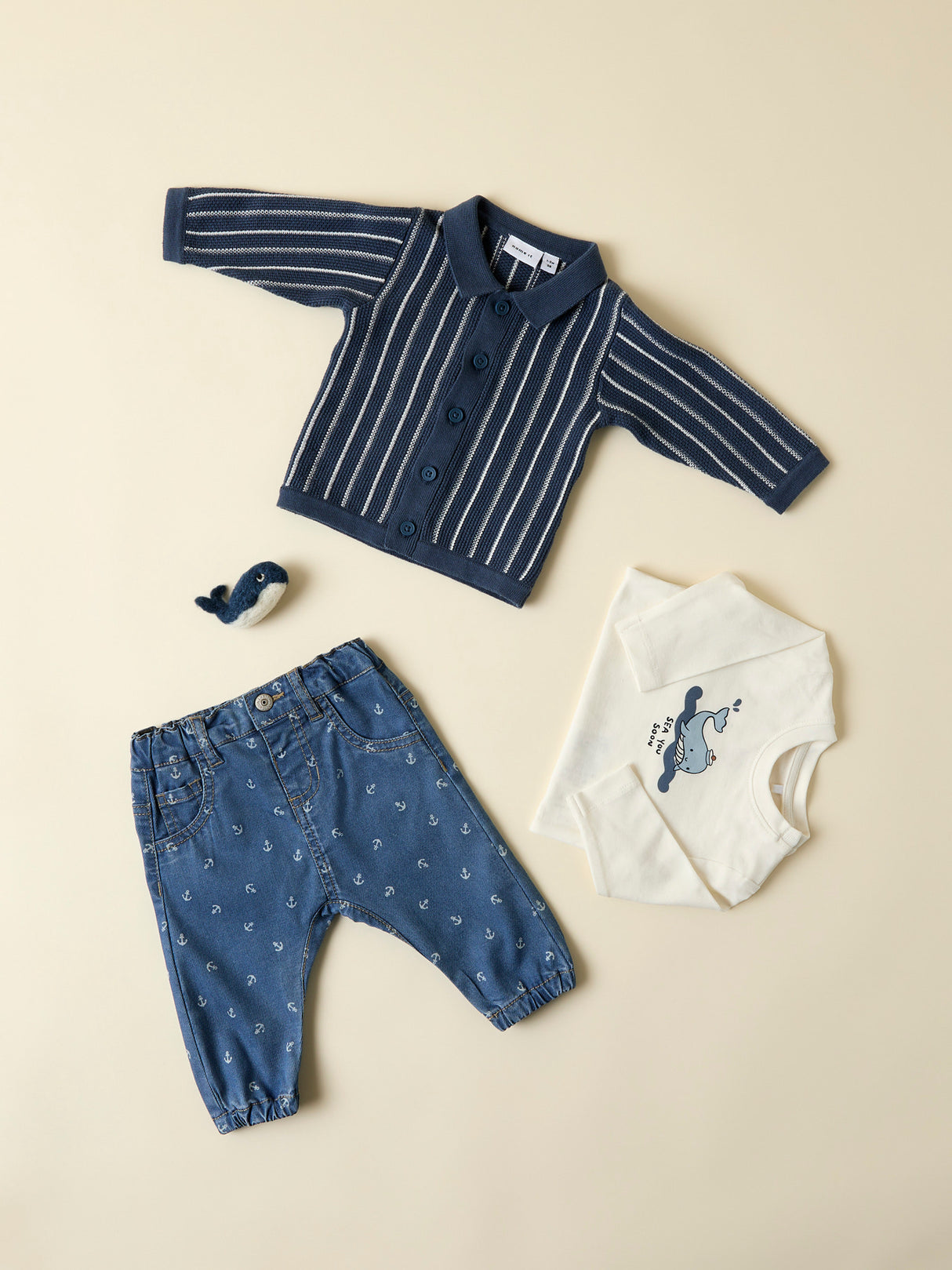 Medium Blue Denim Bukser fra Name it - 13252985