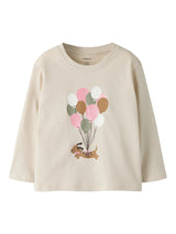 Pumice Stone Ballon Dog Bluse fra Name it - 13253205