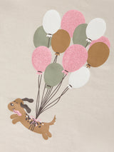 Pumice Stone Ballon Dog Bluse fra Name it - 13253205