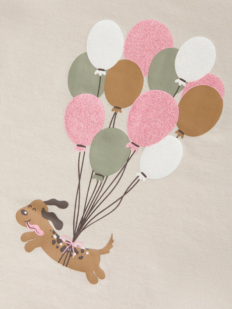 Pumice Stone Ballon Dog Bluse fra Name it - 13253205