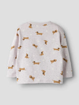 Lilac Marble Dachshunds Bluse fra Name it - 13253205