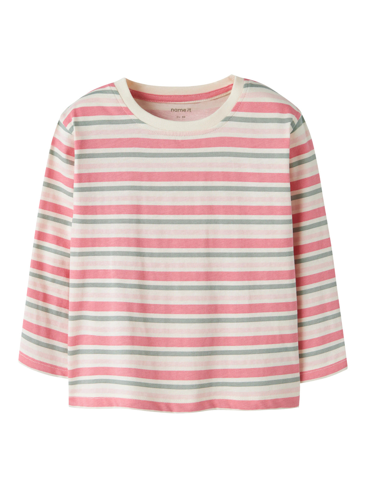 Antique White Pink & Green Bluse fra Name it - 13253205