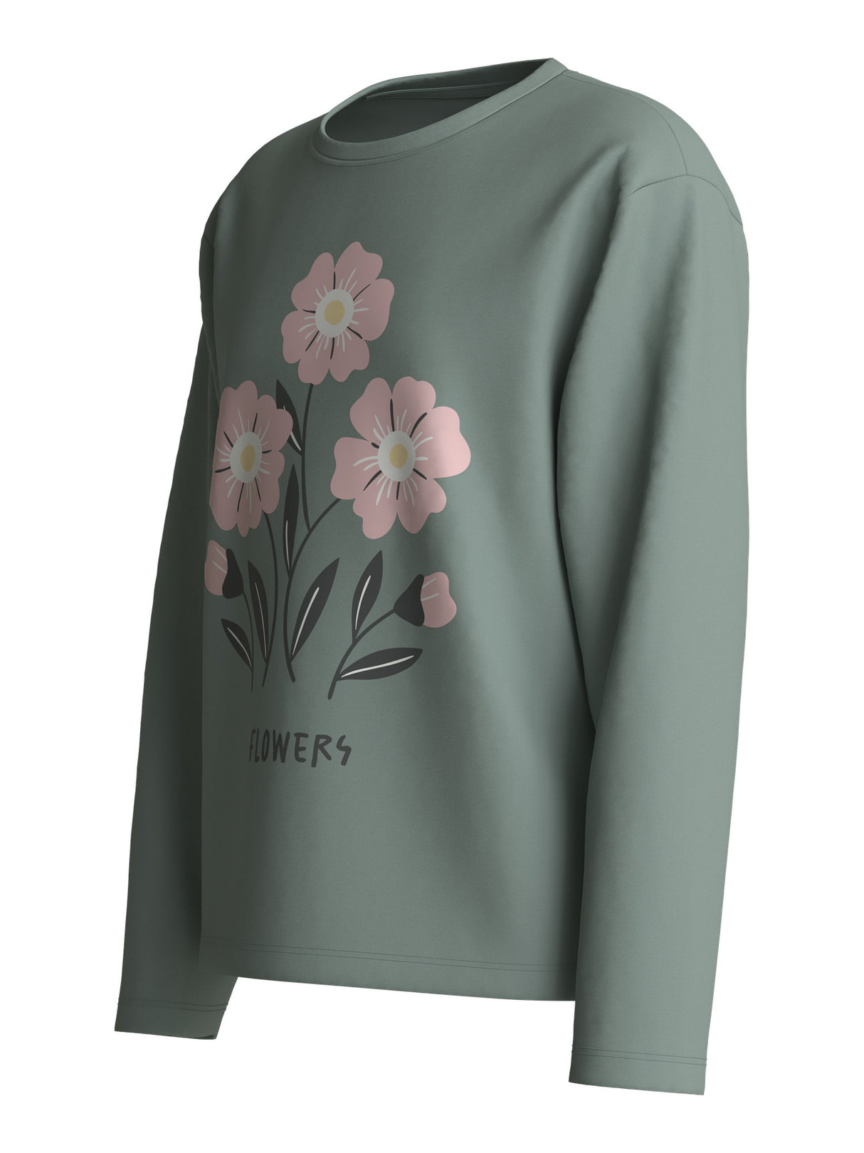 Green Milieu Pink Flowers Bluser fra Name it - 13253211