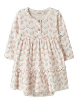 Lil'Atelier Coconut Milk HYDRANGEA Midi dress - 13253527