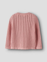Lil'Atelier Misty Rose Knit Cardigan - 13253603
