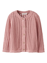 Lil'Atelier Misty Rose Knit Cardigan - 13253603