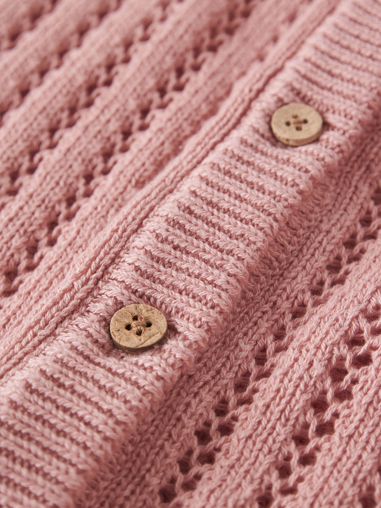 Lil'Atelier Misty Rose Knit Cardigan - 13253603